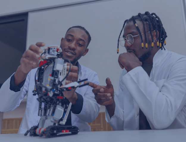 two men of color with innovative tech